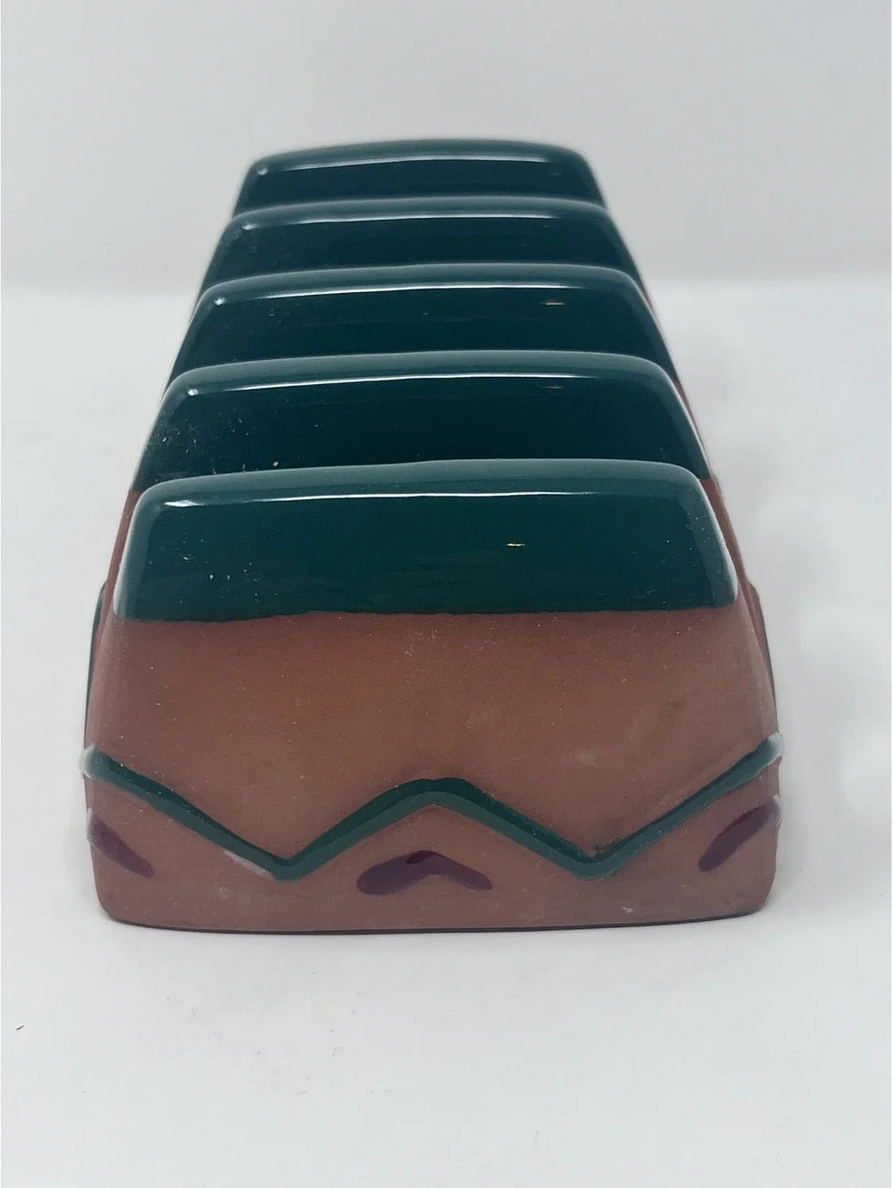 Scott's Collectables Terra Cotta Taco Server with Original Box